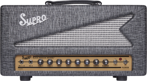מגבר ראש לגיטרה SUPRO BLACK MAGICK REVERB TREMOLO 25W
