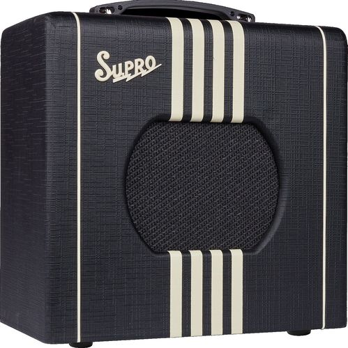 מגבר לגיטרה SUPRO DELTA KING 8 BLACK & CREAM 1X8 1-WATT
