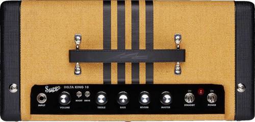 מגבר לגיטרה SUPRO DELTA KING 10 TWEED & BLACK 1X10 5W REVERB