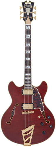 גיטרה רבע נפח D'Angelico EXCEL DC VIOLA