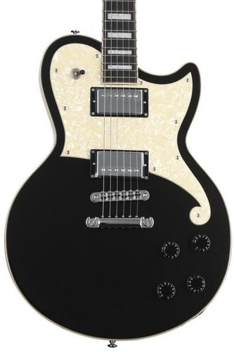 גיטרה חשמלית + נרתיק D'Angelico Premier Atlantic BLACK FLAKE