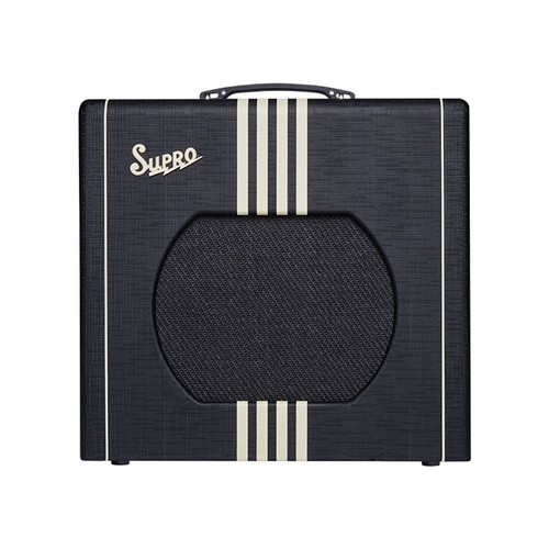 מגבר לגיטרה SUPRO DELTA KING 12 BLACK & CREAM 1X12 15W REVERB