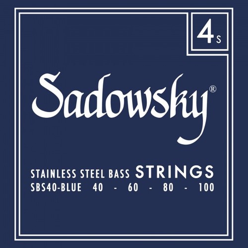 סט מיתרים לבס Sadowsky Stainless Steel BlueLabel Set 40-100