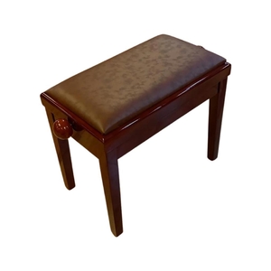 כסא לפסנתר Walnut מבריק 34×64 מתכוונן גובה 48-56 HY-PJ18W