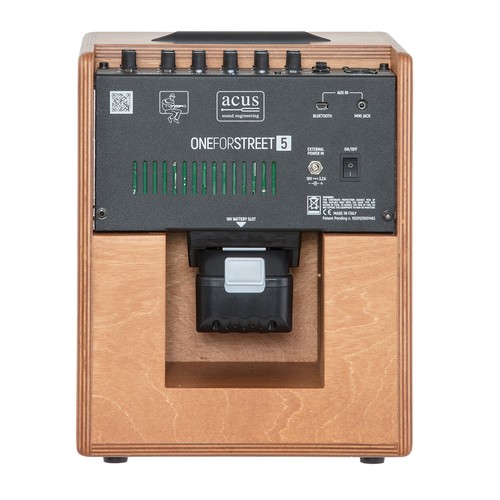 מגבר לאקוסטית נטען Acus ONE FORSTREET 5 WOOD 40W rms