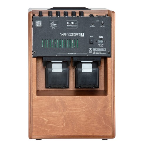 מגבר לאקוסטית נטען Acus ONE FORSTREET 8 WOOD 90W rms