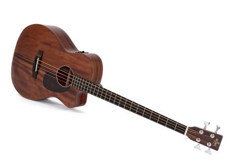 גיטרה בס אקוסטית מוגברת כולל נרתיק SIGMA BMC-15E CUTAWAY Mahogany