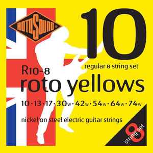סט 8 מיתרים 0.10 לחשמלית ROTOSOUND R10-8