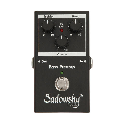 פרהאמפ לבס Sadowsky Outboard Bass Preamp SAC PED SBP 2 V2