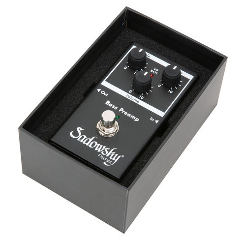 פרהאמפ לבס Sadowsky Outboard Bass Preamp SAC PED SBP 2 V2