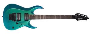 גיטרה חשמלית עם פלויד CORT X300 Flip Blue H,H EMG PU