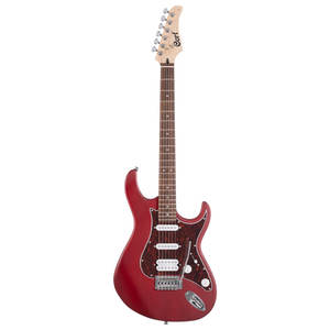 גיטרה חשמלית CORT G110 OPBC HSS Open Pore Black Cherry