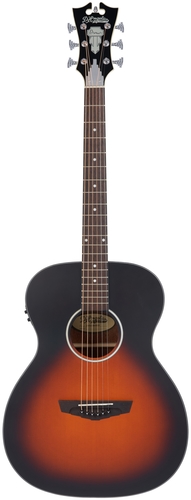 גיטרה אקוסטית מוגברת D'Angelico PREMIER TAMMANY LS SATIN VINTAGE SUNBURST