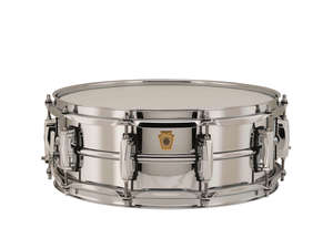 תוף סנר LUDWIG LB400B 5x14 Chrome Over Brass W/ Nickel Hardware