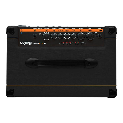 מגבר 50W לבס שחור ORANGE CRUSH BASS 50 BK