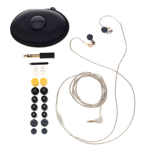 אוזניות שקופות SHURE SE425-CL-E PRO