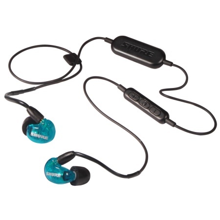 אוזניות כחולות אלחוטיות SHURE SE-215SPE BT1 BLUETOTH