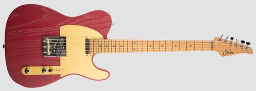 גיטרה SUHR Andy Wood Signature Series Modern T Stark Red, T bridge, SS