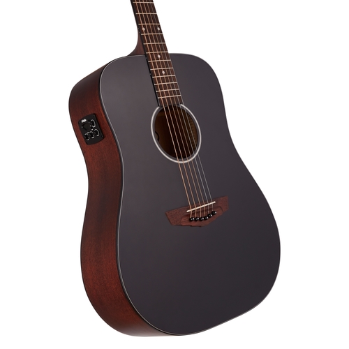 גיטרה אקוסטית מוגברת D'Angelico PREMIER LEXINGTON CS MATTE BLACK
