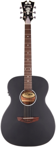 גיטרה אקוסטית מוגברת D'Angelico PREMIER TAMMANY CS MATTE BLACK
