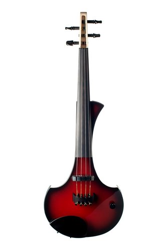 כינור חשמלי 4 מיתרים CANTINI EARPHONIC ELECTRIC MIDI RED SUNBURST
