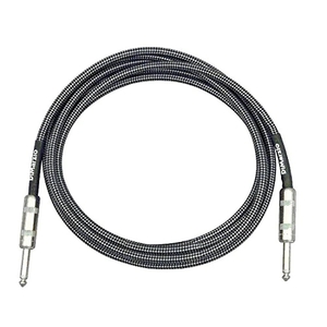 כבל לגיטרה דימרציו אפור 10 פיט  DIMARZIO with Switchcraft plugs