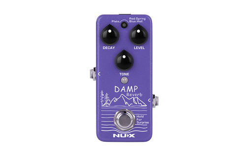 אפקט לגיטרה NUX NRV-3 DAMP REVERB 3 REVERB IN MINI PEDAL