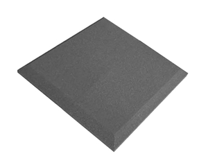 ספוג אקוסטי שחור חלק עם פאזה  ACOUSTIC CENTER 60 x 60 x 5 cm