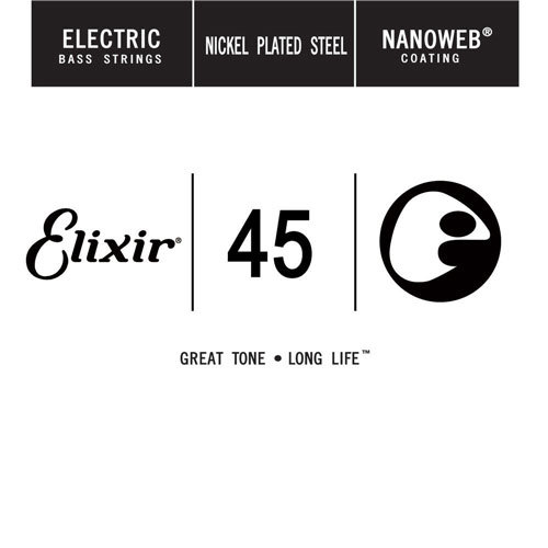 מיתר לבס ELIXIR 15345 NANOWEB 0.45