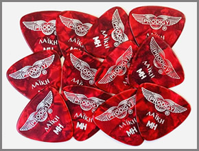 חבילה עם 12 מפרטים לבוזוקי Prodigy 087-PPL12RP RED PEARL Med/Heavy