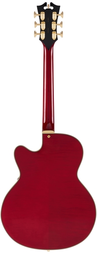 גיטרה רבע נפח + ארגז D'Angelico EXCEL 59 TRANS CHERRY