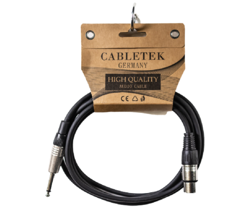כבל 3מ' נקבה CABLETEK  PL-XLR