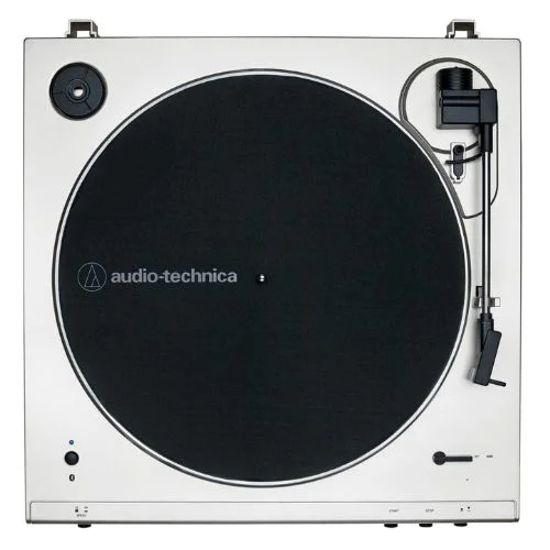 פטיפון אודיו טכניקה לבן AUDIO TECHNICA AT-LP60XBTWH BT