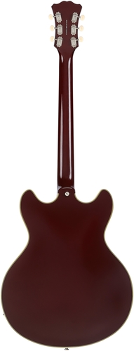 גיטרה חשמלית 1/4 נפח כולל ארגז D'Angelico EXCEL DC TOUR SOLID WINE