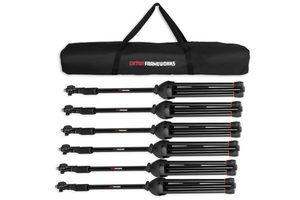 6 סטנדים למיקרופון + נרתיק GATOR GFW-MIC-6PACKBG
