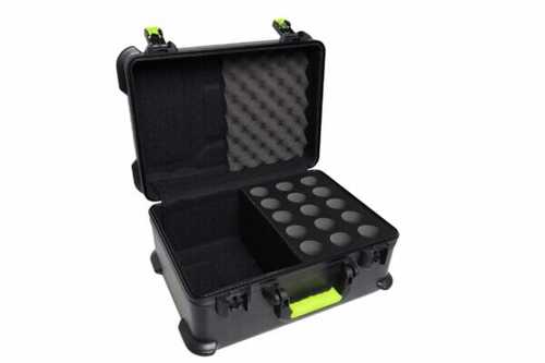 ארגז ל 15 מיקרופונים וכבלים SHURE SH-MICCASE15 Plastic Case
