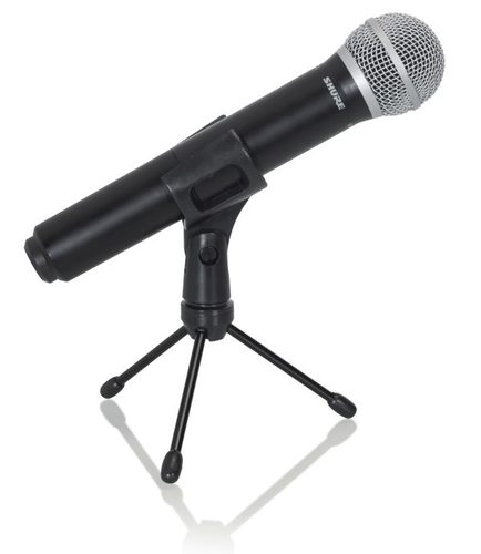 סטנד שולחני למיקרופון אלחוטי GATOR GFW-MIC-0251 Frameworks mini tripod wireless mics