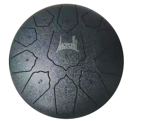 סטיל דראם Steel Tongue Drum MOR036 10