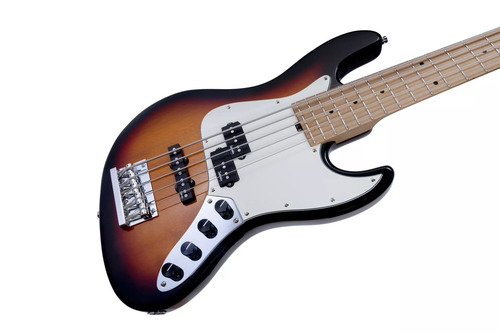 גיטרה בס 5 מיתרים Sadowsky MetroExpress 21-Fret Hybrid P/J Roasted Maple FB Tobacco Sunburst