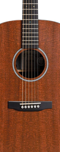 גיטרה אקוסטית מוגברת + נרתיק MARTIN D-X1E Mahogany/Mahogany HPL