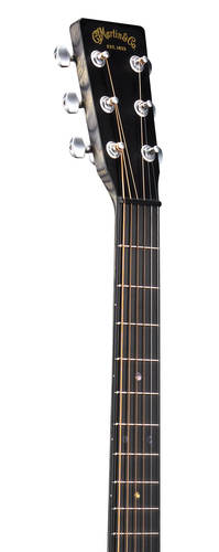 גיטרה אקוסטית שחורה מוגברת + נרתיק MARTIN GPC-X1E,HPL Black/Black CUTAWAY
