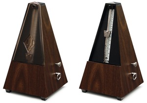 מטרונום מכני עם פעמון WITTNER 814K Metronome Maelzel Walnut grain