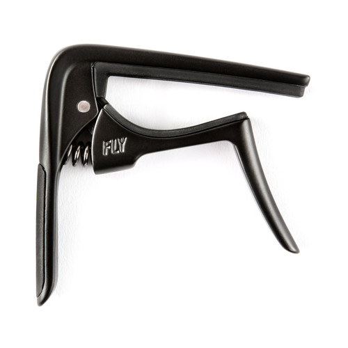 קאפו לגיטרה אקוסטית דנלופ DUNLOP TRIGGER® FLY™ - SATIN Black 63CBK