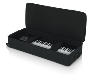 ארגז קל לאורגן עם גלגלים GATOR GK-61 Lightweight Keyboard Case (109x44.5x16.5 cm)