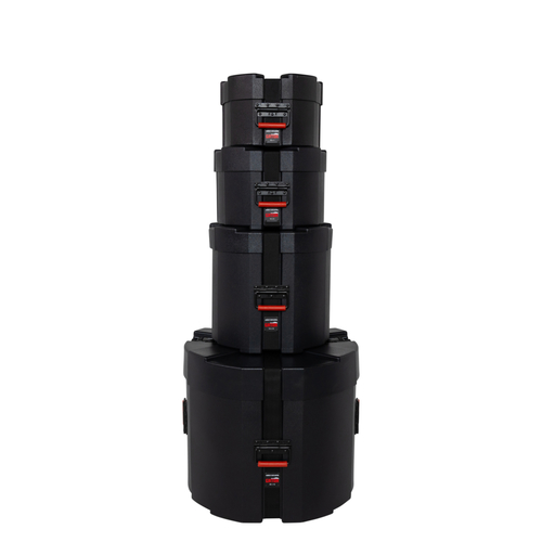 סט ארגזים קשיחים לתופים GATOR GPCJZFUSIONPACK Gator Grooves Roto molded case