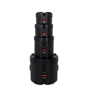 סט ארגזים קשיחים לתופים GATOR GPCJZFUSIONPACK Gator Grooves Roto molded case