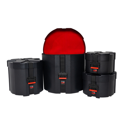 סט ארגזים קשיחים לתופים GATOR GPCJZFUSIONPACK Gator Grooves Roto molded case