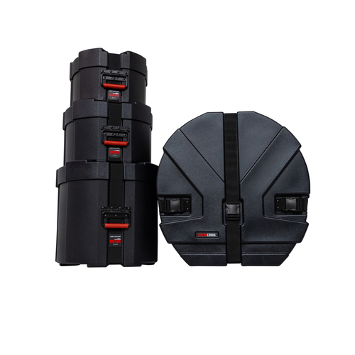 סט ארגזים קשיחים לתופים GATOR GPCJZFUSIONPACK Gator Grooves Roto molded case