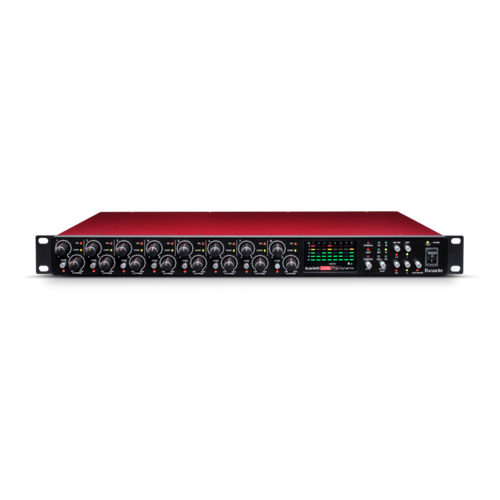 ממשק הרחבה 8 פראמפים + קומפרסורים FOCUSRITE Scarlett OctoPre Dynamic