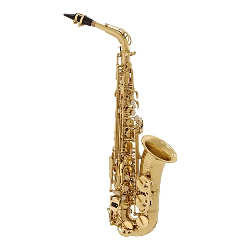 סקסופון אלט ELKHART 100AS LAC EB ALTO SAX, F#, C